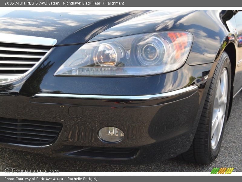 Nighthawk Black Pearl / Parchment 2005 Acura RL 3.5 AWD Sedan