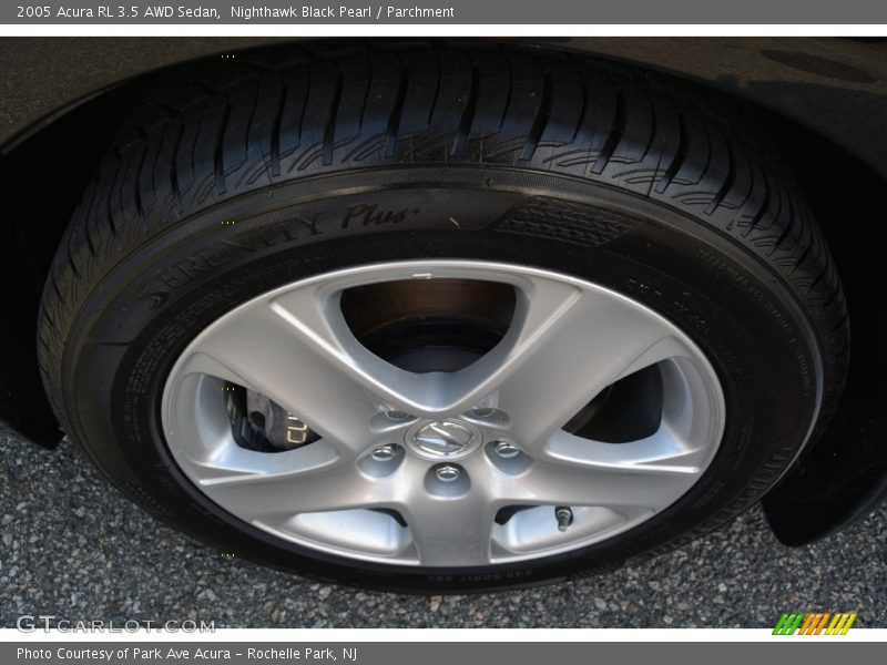 Nighthawk Black Pearl / Parchment 2005 Acura RL 3.5 AWD Sedan
