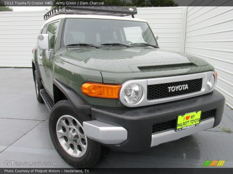 Army Green / Dark Charcoal 2013 Toyota FJ Cruiser 4WD