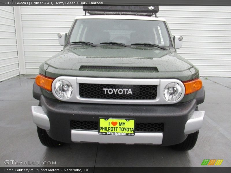 Army Green / Dark Charcoal 2013 Toyota FJ Cruiser 4WD