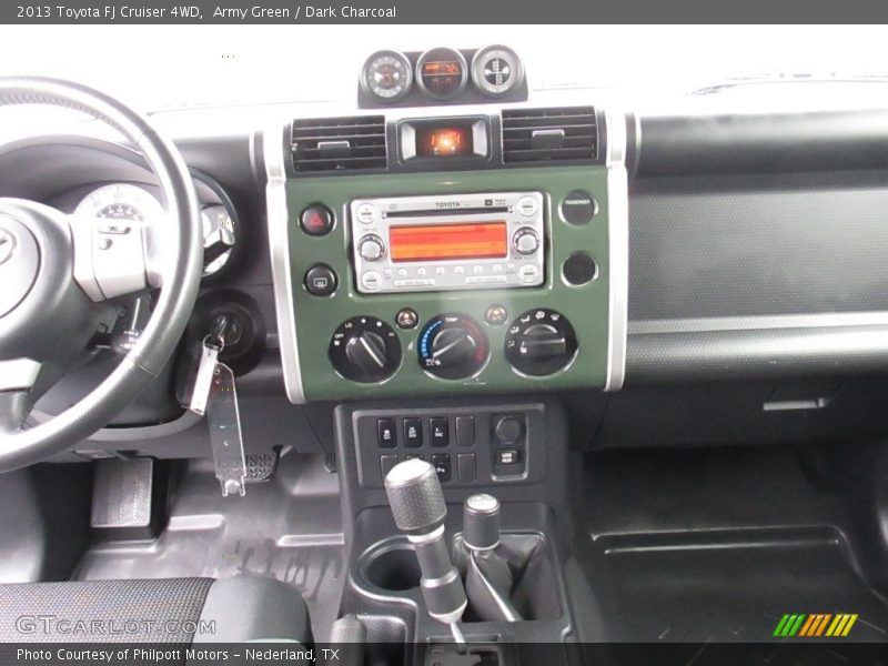 Army Green / Dark Charcoal 2013 Toyota FJ Cruiser 4WD