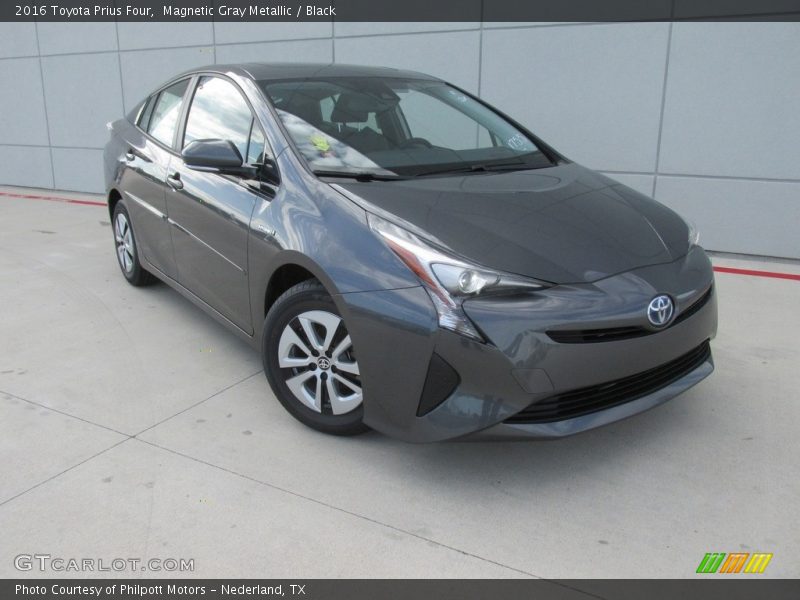 Magnetic Gray Metallic / Black 2016 Toyota Prius Four