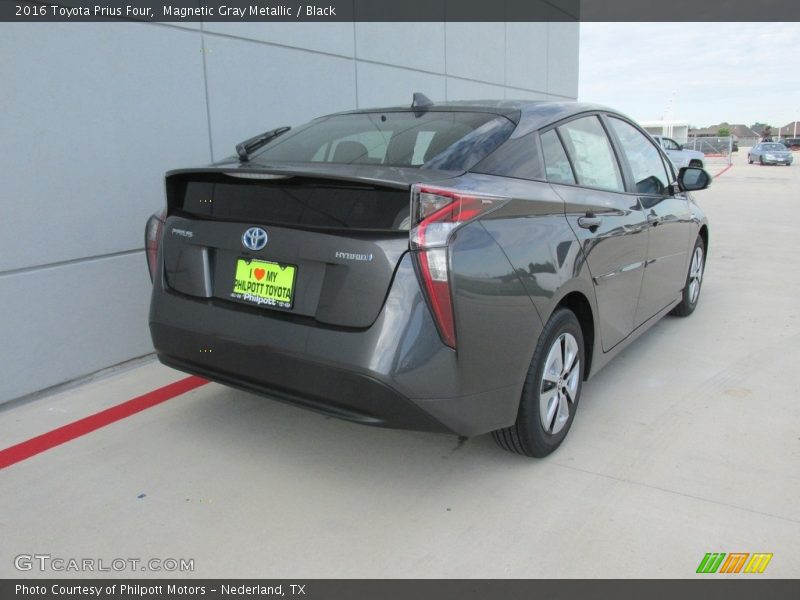 Magnetic Gray Metallic / Black 2016 Toyota Prius Four