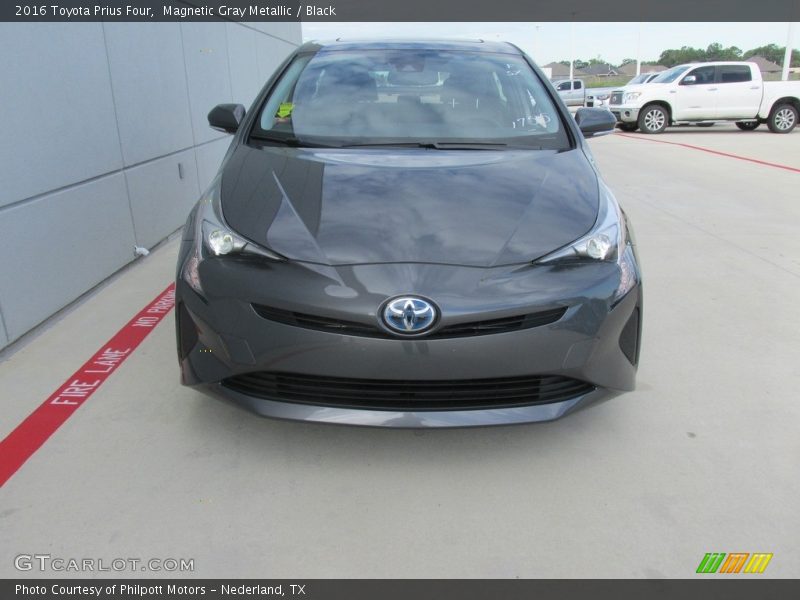 Magnetic Gray Metallic / Black 2016 Toyota Prius Four