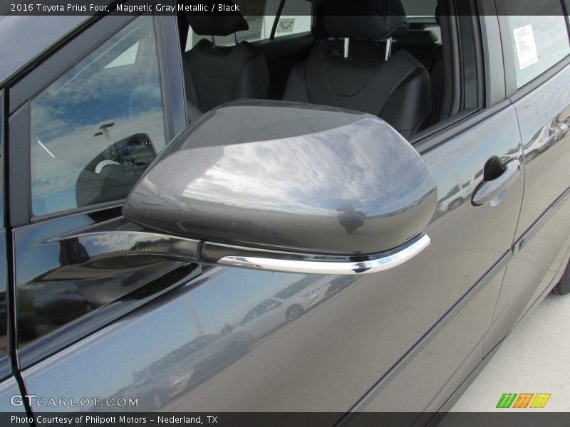 Magnetic Gray Metallic / Black 2016 Toyota Prius Four