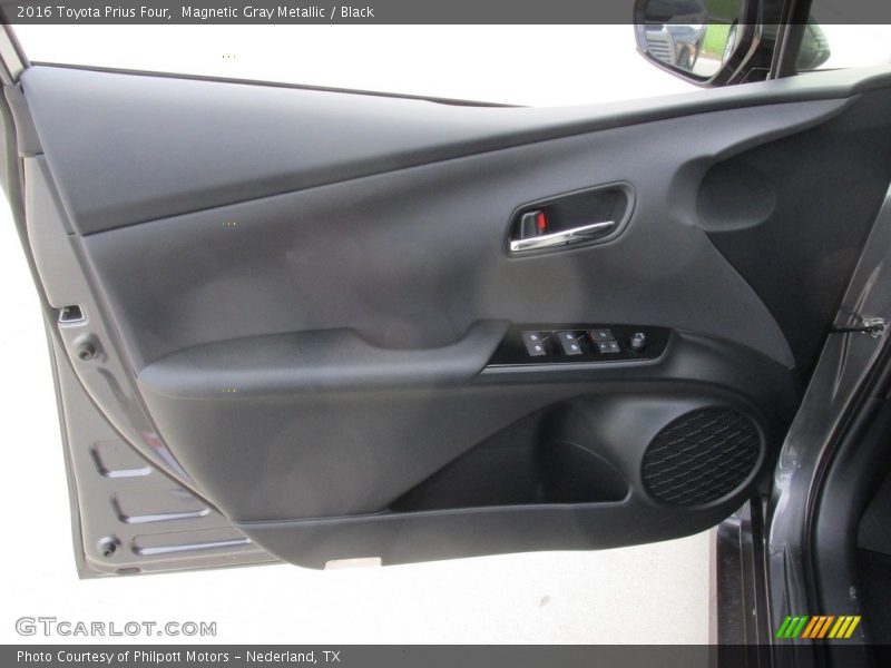Magnetic Gray Metallic / Black 2016 Toyota Prius Four