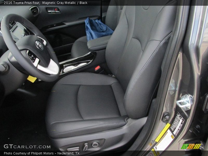 Magnetic Gray Metallic / Black 2016 Toyota Prius Four