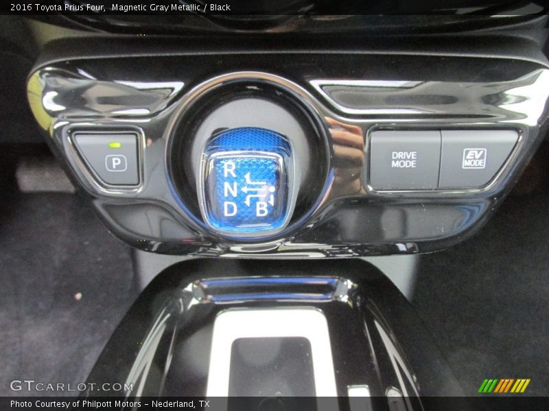 Magnetic Gray Metallic / Black 2016 Toyota Prius Four