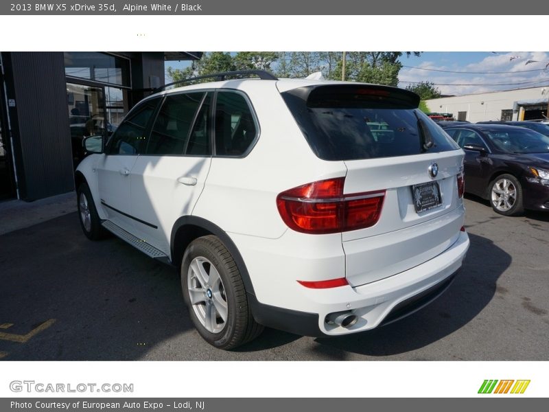 Alpine White / Black 2013 BMW X5 xDrive 35d