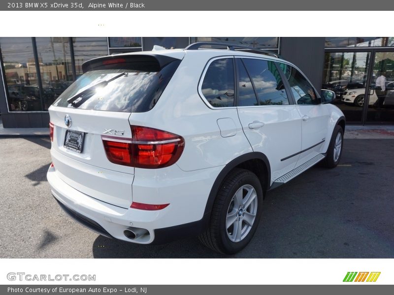 Alpine White / Black 2013 BMW X5 xDrive 35d