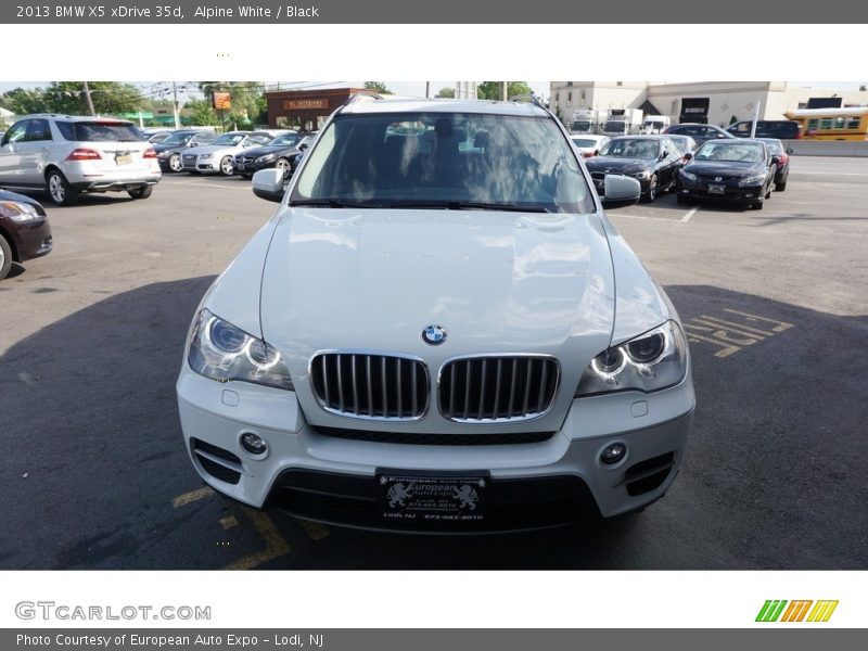 Alpine White / Black 2013 BMW X5 xDrive 35d