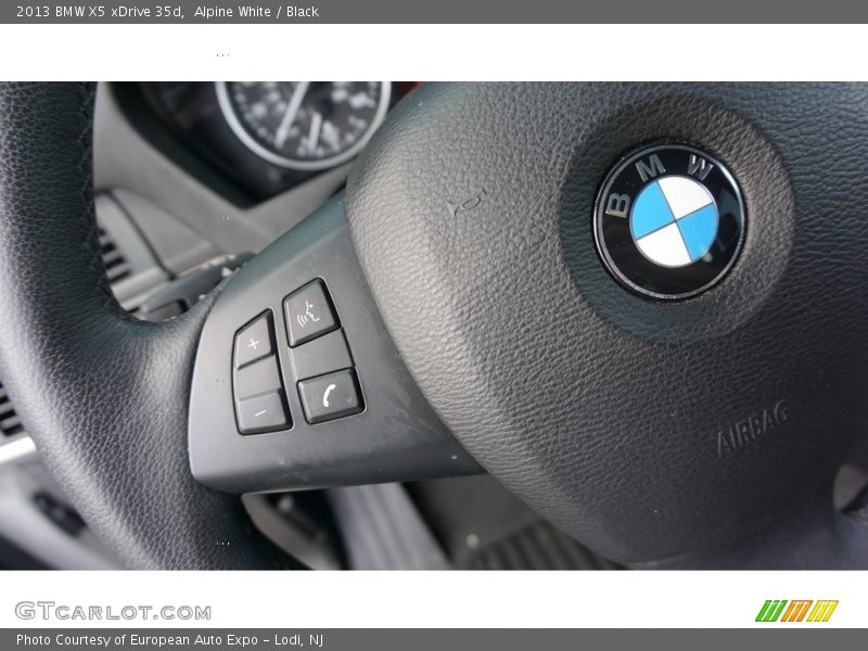 Alpine White / Black 2013 BMW X5 xDrive 35d