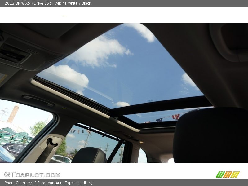 Alpine White / Black 2013 BMW X5 xDrive 35d