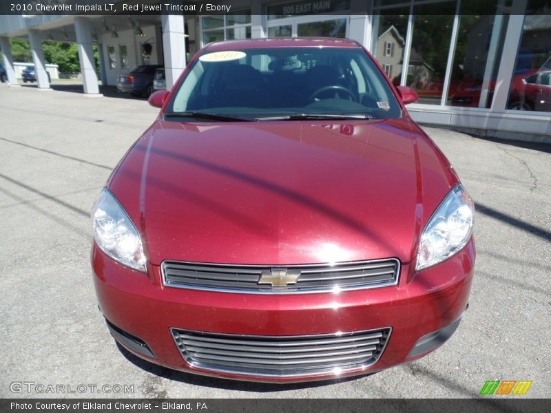 Red Jewel Tintcoat / Ebony 2010 Chevrolet Impala LT