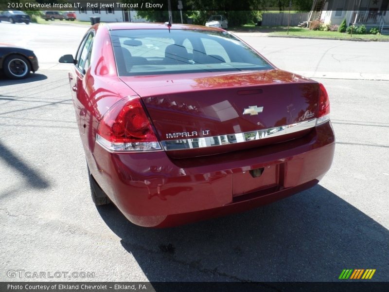 Red Jewel Tintcoat / Ebony 2010 Chevrolet Impala LT