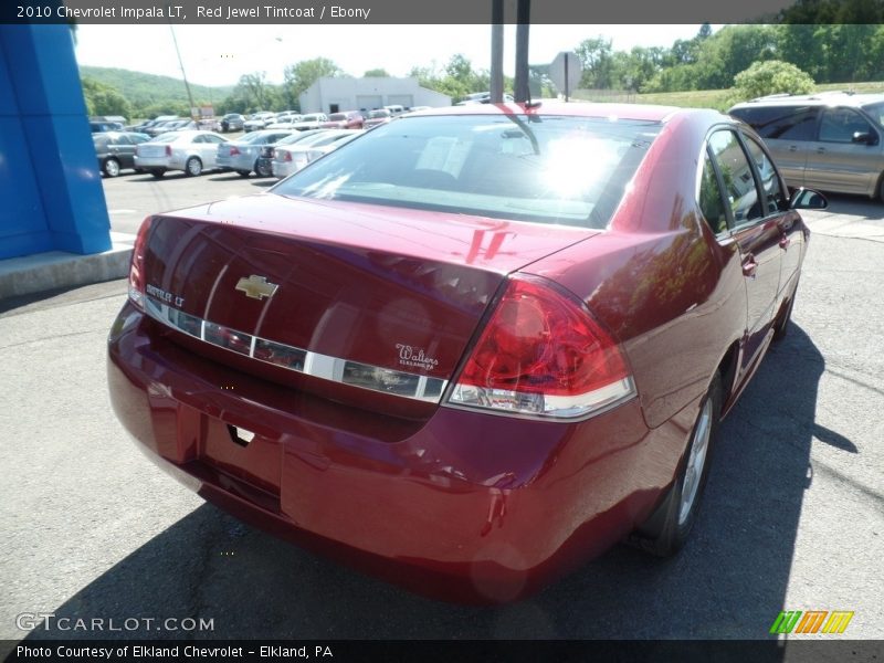 Red Jewel Tintcoat / Ebony 2010 Chevrolet Impala LT