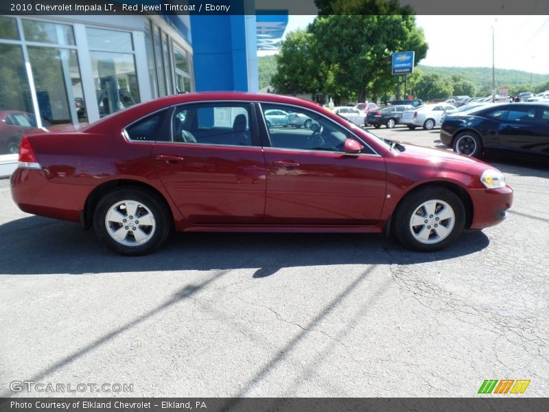 Red Jewel Tintcoat / Ebony 2010 Chevrolet Impala LT