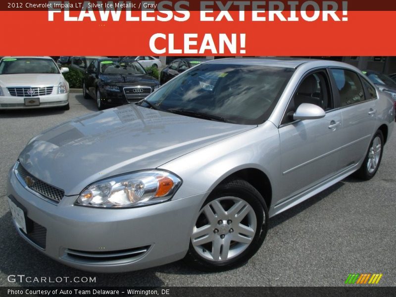Silver Ice Metallic / Gray 2012 Chevrolet Impala LT