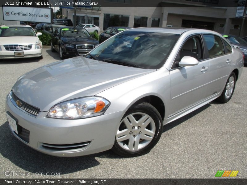 Silver Ice Metallic / Gray 2012 Chevrolet Impala LT