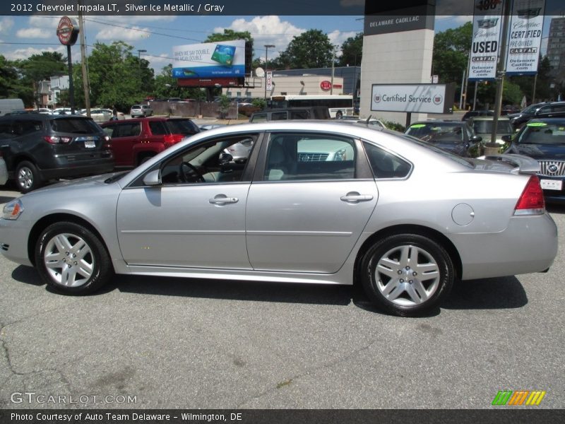 Silver Ice Metallic / Gray 2012 Chevrolet Impala LT