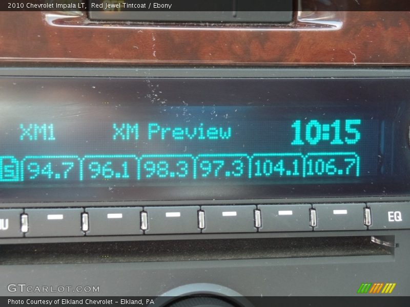 Red Jewel Tintcoat / Ebony 2010 Chevrolet Impala LT