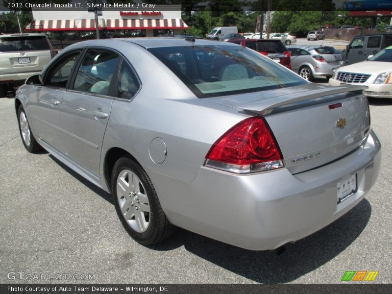 Silver Ice Metallic / Gray 2012 Chevrolet Impala LT