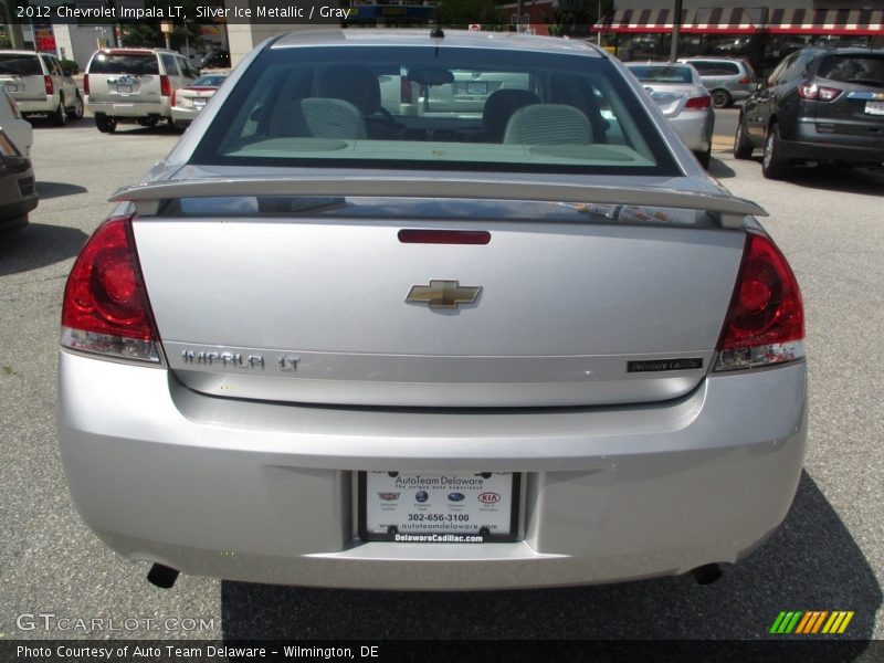 Silver Ice Metallic / Gray 2012 Chevrolet Impala LT