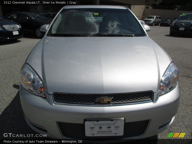 Silver Ice Metallic / Gray 2012 Chevrolet Impala LT