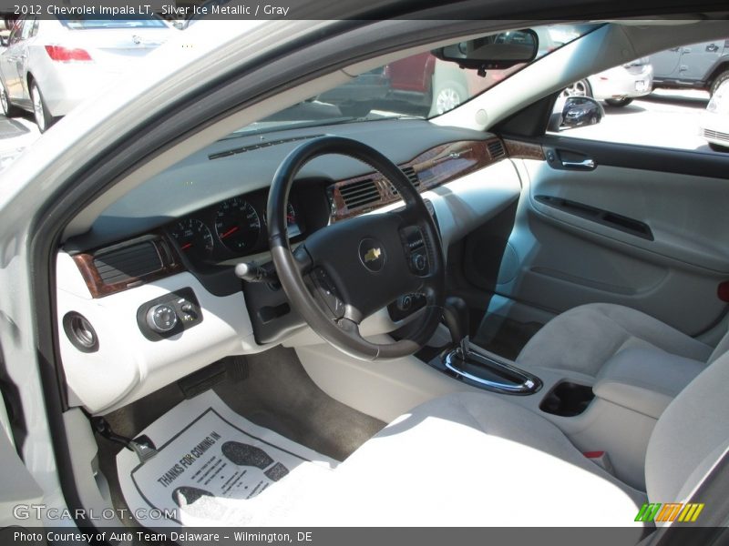 Silver Ice Metallic / Gray 2012 Chevrolet Impala LT