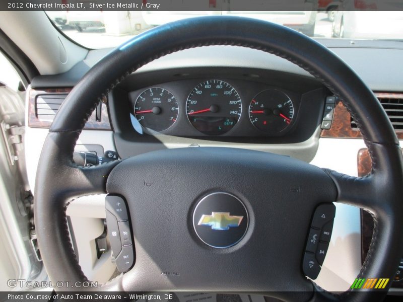 Silver Ice Metallic / Gray 2012 Chevrolet Impala LT