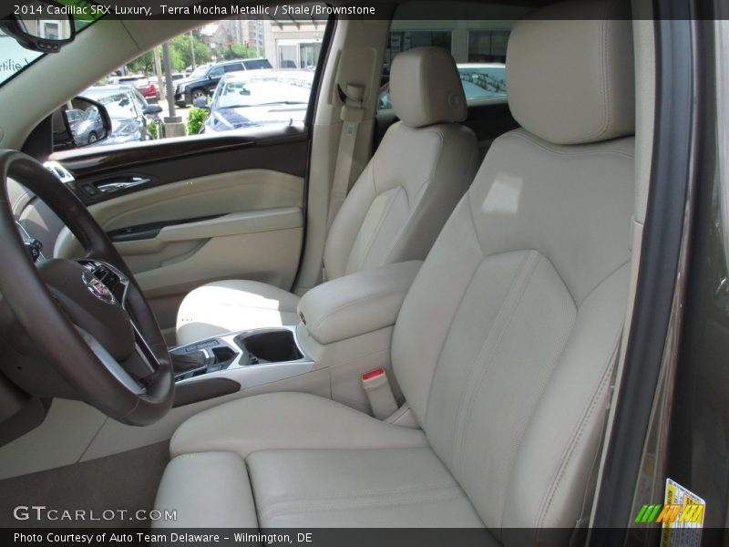 Terra Mocha Metallic / Shale/Brownstone 2014 Cadillac SRX Luxury