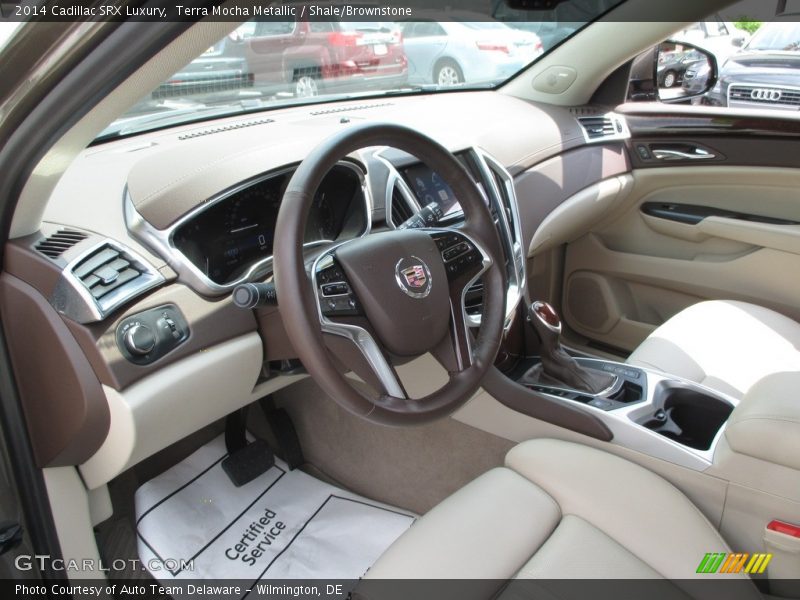 Terra Mocha Metallic / Shale/Brownstone 2014 Cadillac SRX Luxury