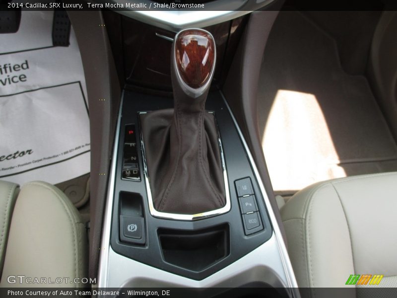 Terra Mocha Metallic / Shale/Brownstone 2014 Cadillac SRX Luxury