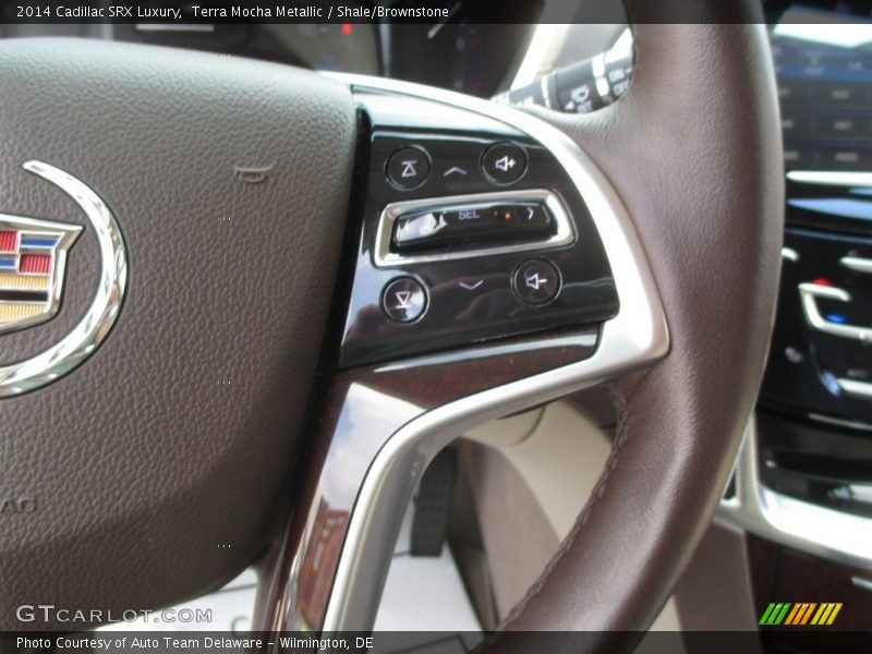 Terra Mocha Metallic / Shale/Brownstone 2014 Cadillac SRX Luxury