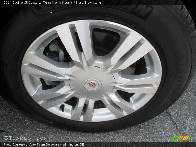 Terra Mocha Metallic / Shale/Brownstone 2014 Cadillac SRX Luxury