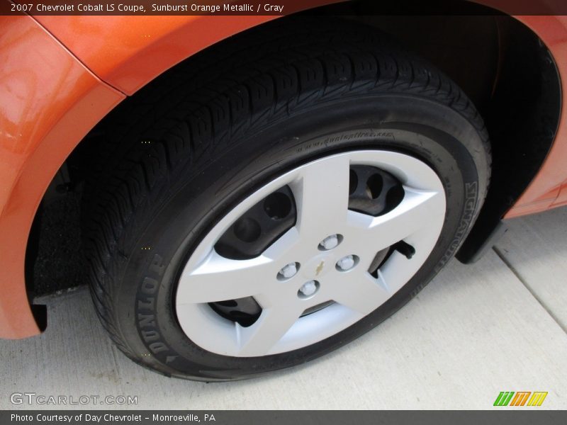 Sunburst Orange Metallic / Gray 2007 Chevrolet Cobalt LS Coupe