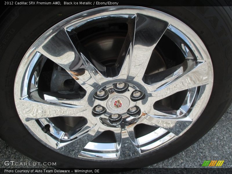 Black Ice Metallic / Ebony/Ebony 2012 Cadillac SRX Premium AWD