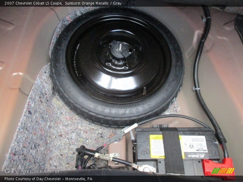 Sunburst Orange Metallic / Gray 2007 Chevrolet Cobalt LS Coupe