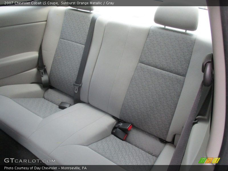 Sunburst Orange Metallic / Gray 2007 Chevrolet Cobalt LS Coupe