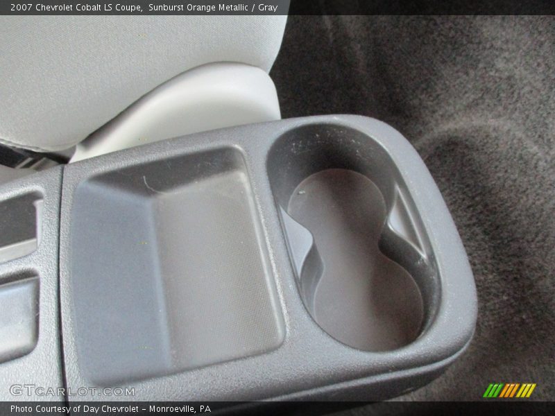 Sunburst Orange Metallic / Gray 2007 Chevrolet Cobalt LS Coupe