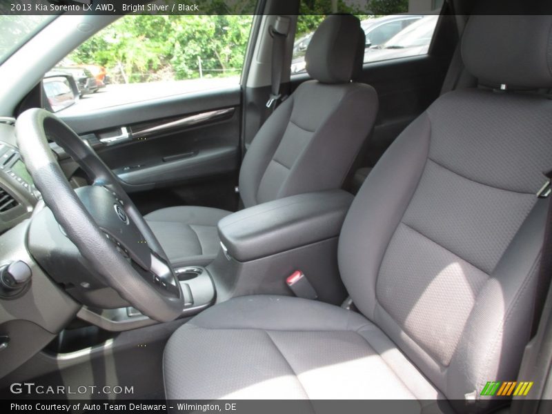 Bright Silver / Black 2013 Kia Sorento LX AWD