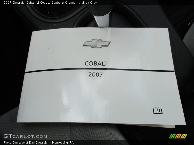 Sunburst Orange Metallic / Gray 2007 Chevrolet Cobalt LS Coupe