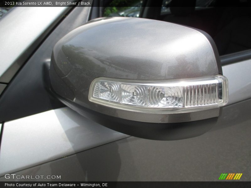 Bright Silver / Black 2013 Kia Sorento LX AWD