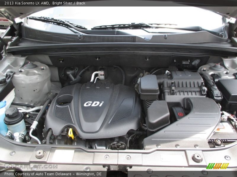 Bright Silver / Black 2013 Kia Sorento LX AWD