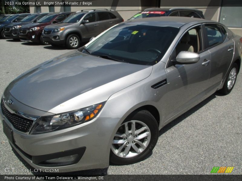 Bright Silver Metallic / Beige 2013 Kia Optima LX