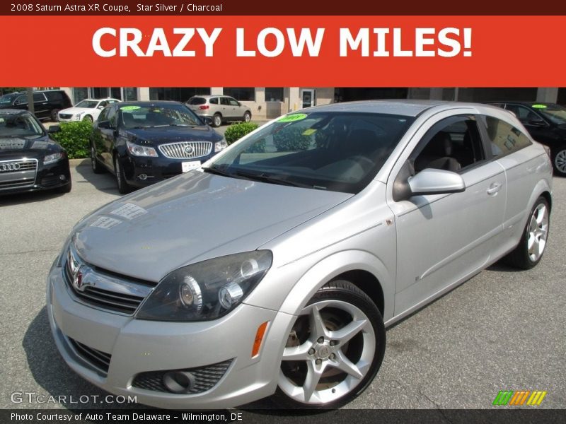 Star Silver / Charcoal 2008 Saturn Astra XR Coupe
