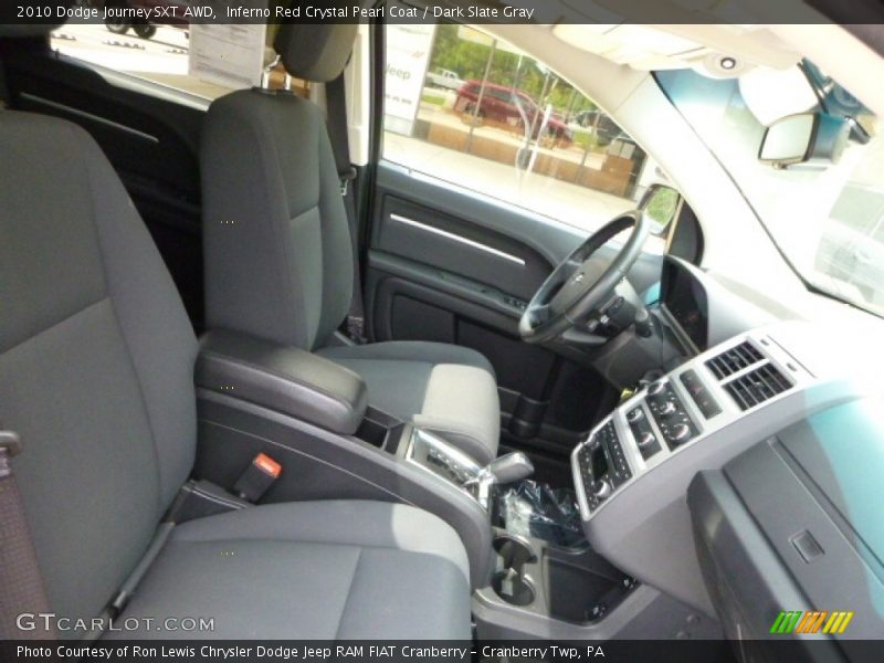 Inferno Red Crystal Pearl Coat / Dark Slate Gray 2010 Dodge Journey SXT AWD