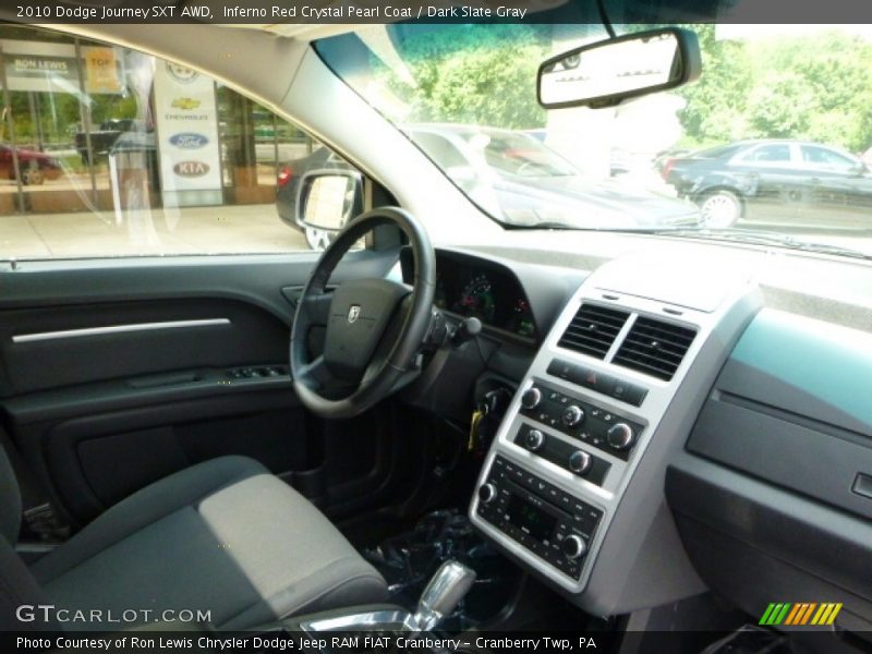Inferno Red Crystal Pearl Coat / Dark Slate Gray 2010 Dodge Journey SXT AWD
