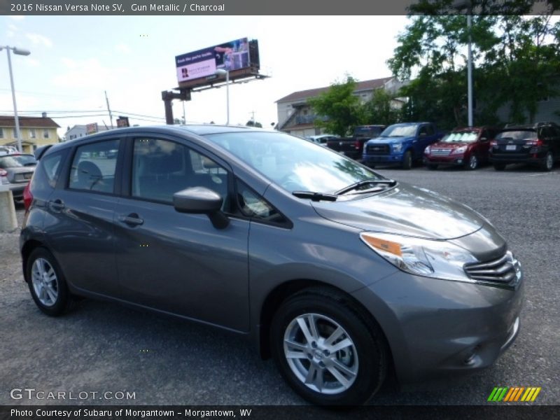 Gun Metallic / Charcoal 2016 Nissan Versa Note SV