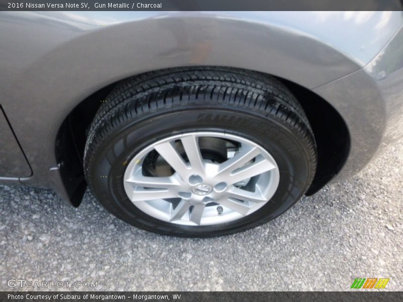 Gun Metallic / Charcoal 2016 Nissan Versa Note SV